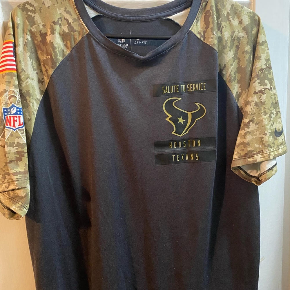 Texans NFL MILITARY SUPPORT